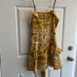 Goodnight macaroon floral mini dress